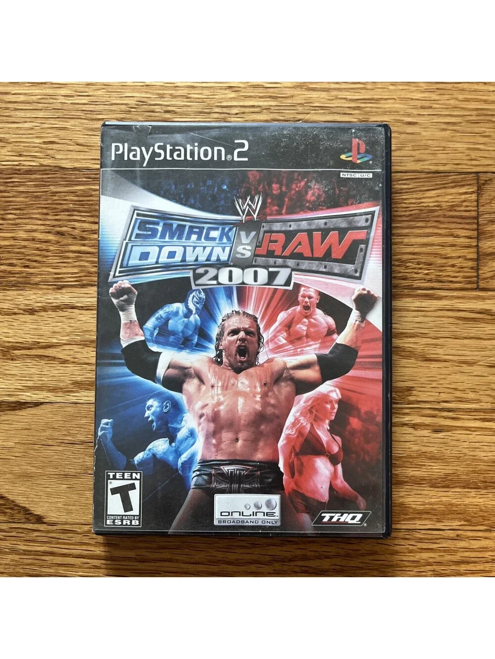 WWE SmackDown vs Raw 2007 PS2 PlayStation 2 Complete CIB